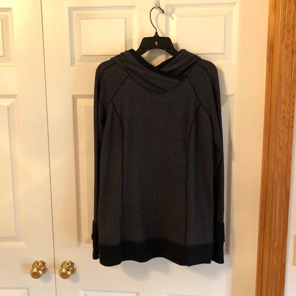 Lululemon Think Fast Heathered Herringbone hoodie